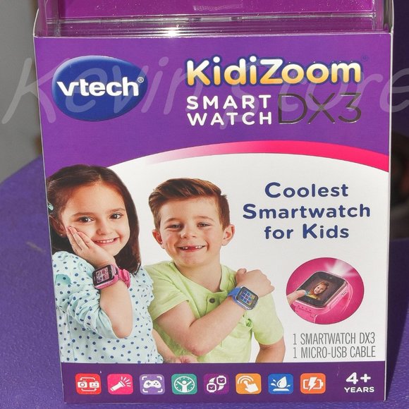 Vtech KidiZoom Smart watch DX3 in Pink - Picture 3 of 8